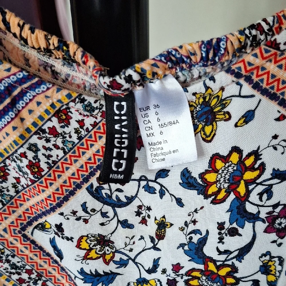 H&M Multicolor Patterned Dress - Picture 2 of 3